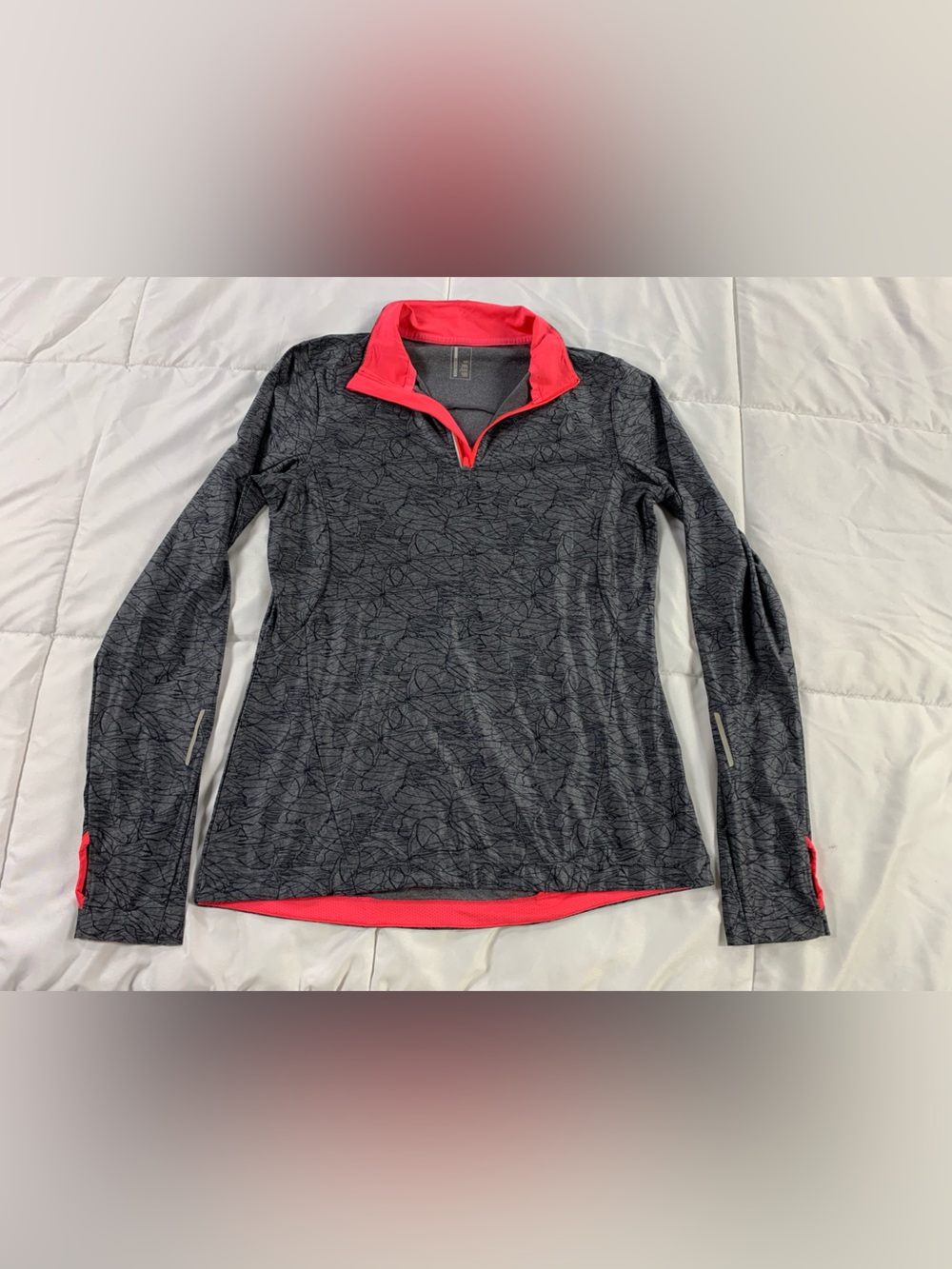 Pre loved MONDETTA quarter zip sweater womens size M